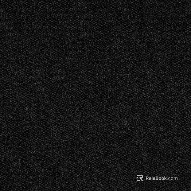 Black Plain Fabric Soft texture