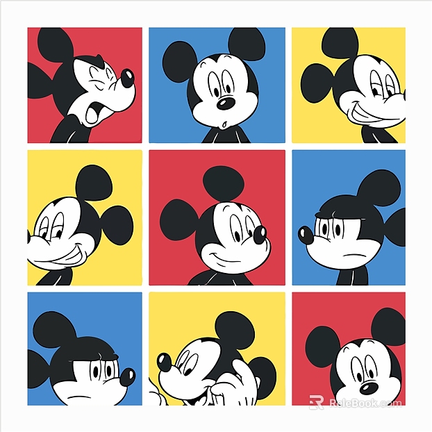 cartoon painting texture