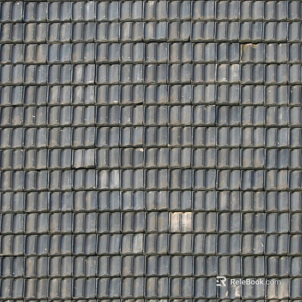 Green tile texture