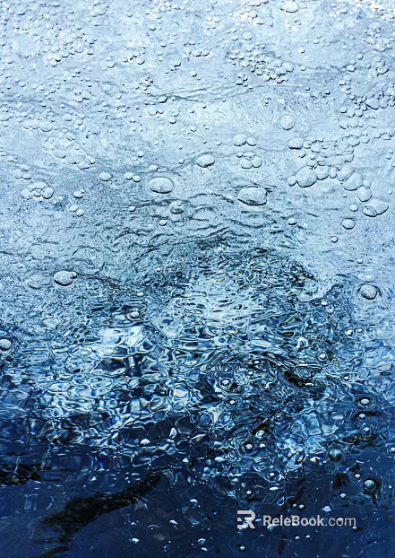 Water pattern rain texture