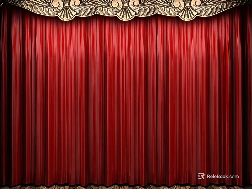 Curtains texture