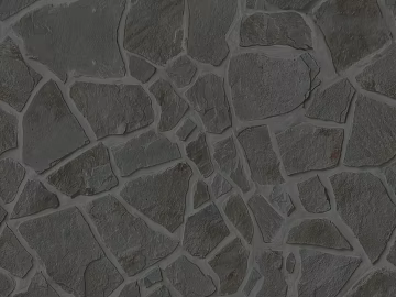 Grey stone patchwork courtyard ground stone texture (ID:ffaeh804139)