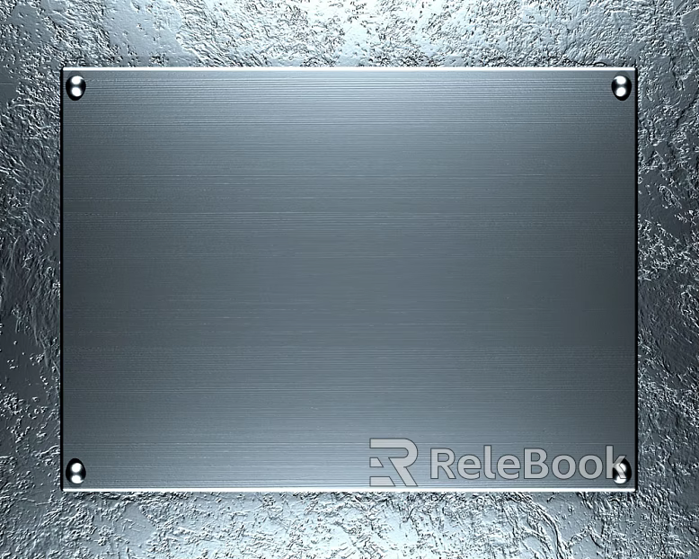 Metal plate texture