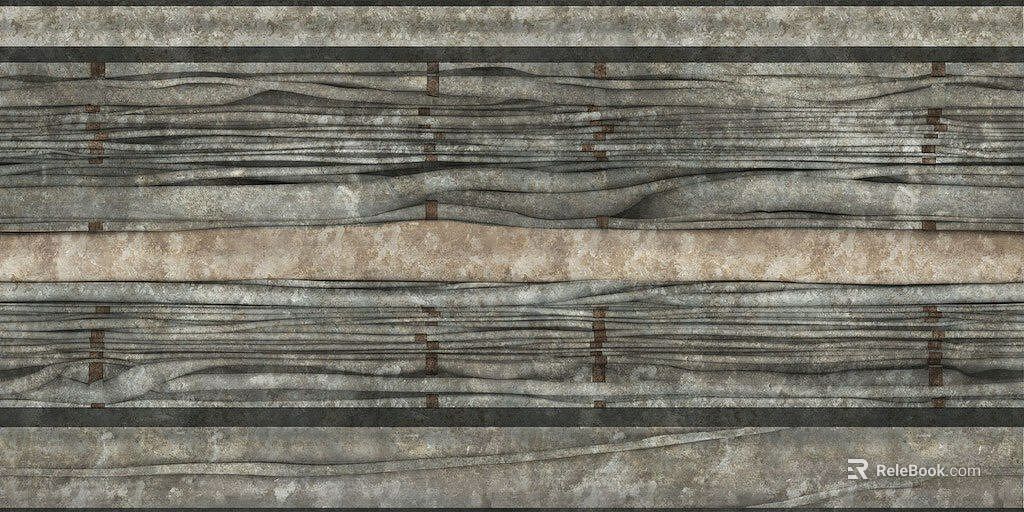 Grey and dilapidated wood wall decoration board texture