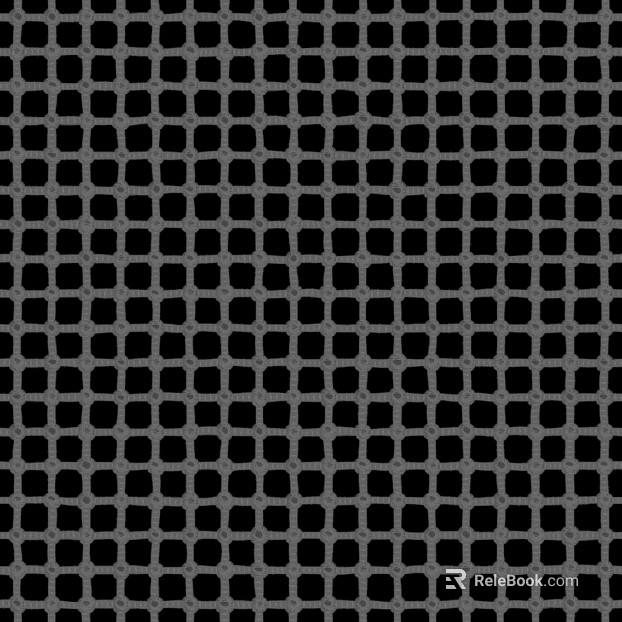 Printed Pattern Black Bump Mask texture