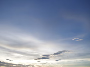 The sky is cloudy in the morning, cloudy in the morning, cloudy in the day, dusk in the afternoon, sunset in the evening. texture (ID:ffach215340)