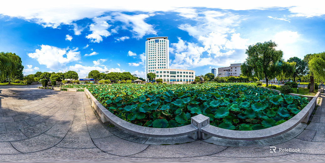 HDR City Community Panorama texture