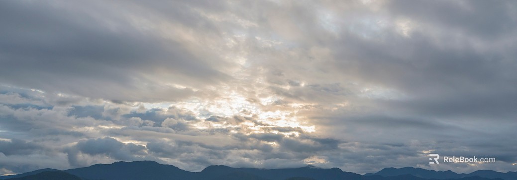 Dark dark clouds, cloudy sky, storm disaster coming texture