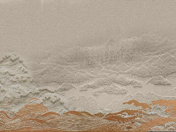 Yellow River relief relief texture (ID:ffaag42637)