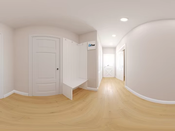 Indoor Home Decoration Entrance Hallway HDR texture (ID:ffach338746)