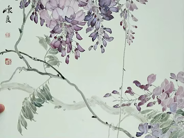 Plant painting texture (ID:ffach391954)