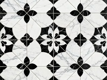 Modern Middle Ancient Style Black and White Stone Parquet Flower Geometric Pattern Water Knife Stone Parquet Floor Tile Light Luxury Black and White Parquet Marble texture (ID:ffaeh172927) Modern Middle Ancient Style Black and White Stone Parquet Flower Geometric Pattern Water Knife Stone Parquet Floor Tile Light Luxury Black and White Parquet Marble texture (ID:ffaeh172927)