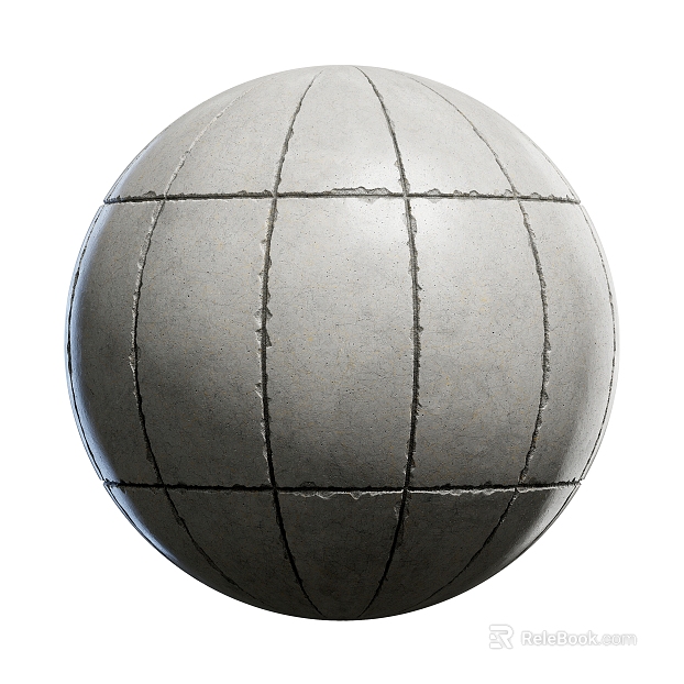 Concrete wall PBR texture