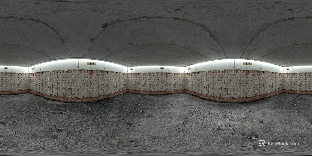 old indoor space hdr texture