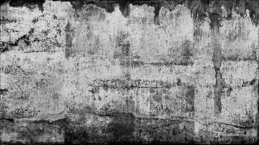 Industrial wind black and white cement wall texture