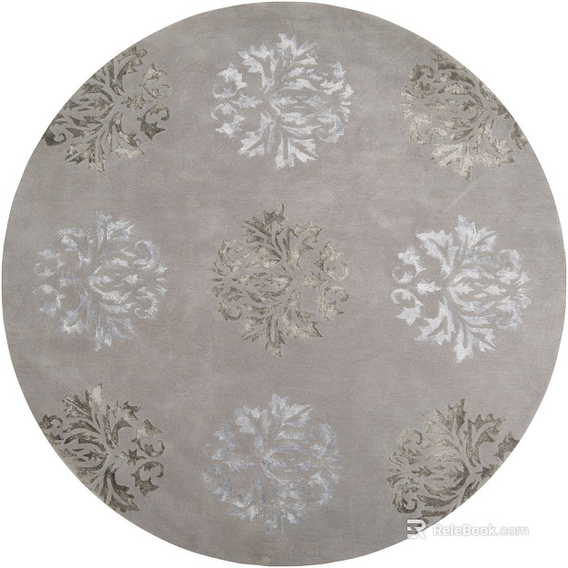 Round carpet texture