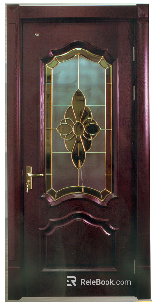 Wooden door texture