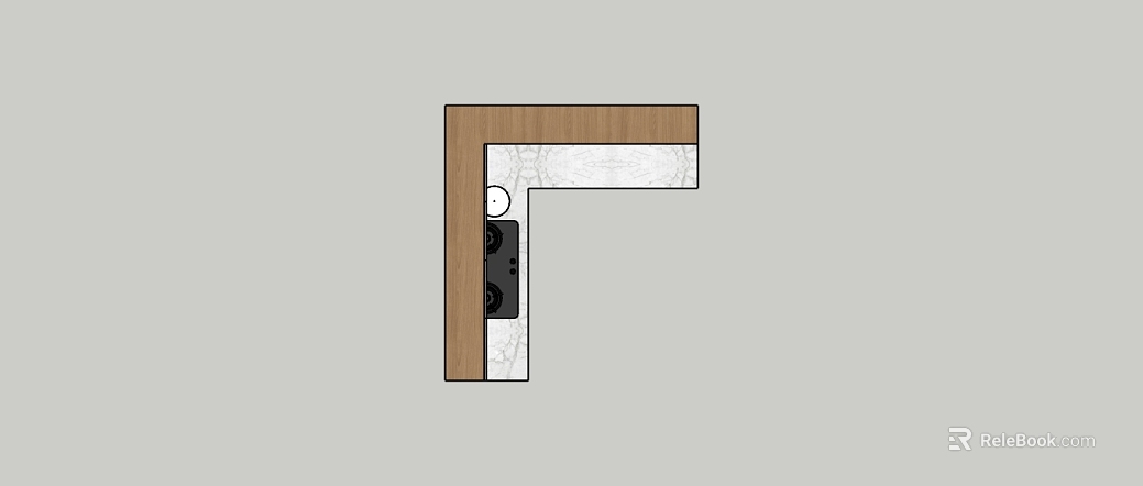 Off-white marble wood grain kitchen countertop texture