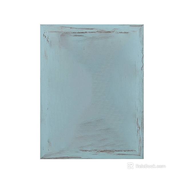 Retro-style light blue distressed wood cabinet door panel texture