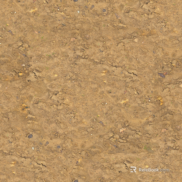 Mud ground texture
