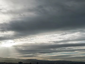 Dark dark clouds, cloudy sky, storm disaster coming texture (ID:ffach927170)