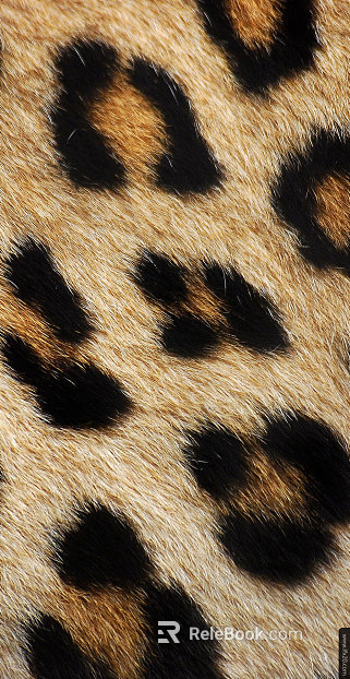Leopard Hair texture
