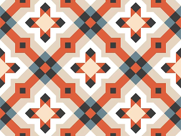 European Vintage Floor Tile Roman Mosaic Tile Plaid texture (ID:ffaeh409621)
