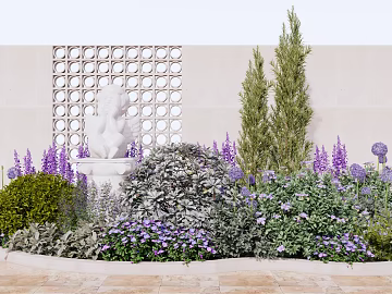 Fresh wind outdoor flower landscape texture (ID:ffaeh081164)