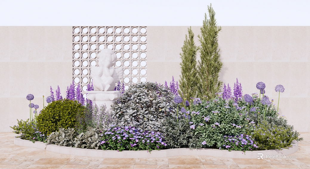 Fresh wind outdoor flower landscape texture