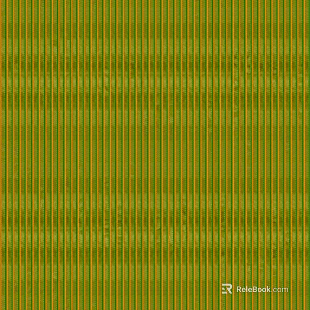 Yellow-green striped cloth wall soft texture