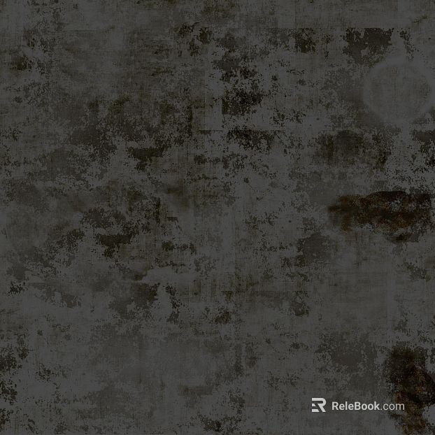 Dark Grey Cement Texture Wall Map texture