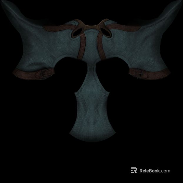 Gray blue leather mask texture