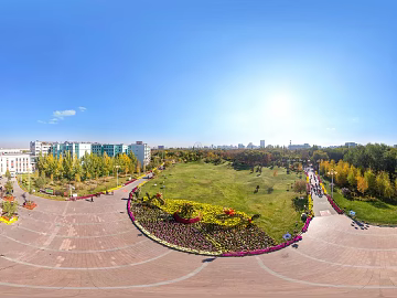 HDR City Eco Park Panorama texture (ID:ffach888803)