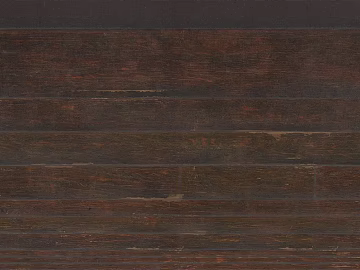 Dark brown dilapidated wooden floor indoor floor texture (ID:ffaeh872889)