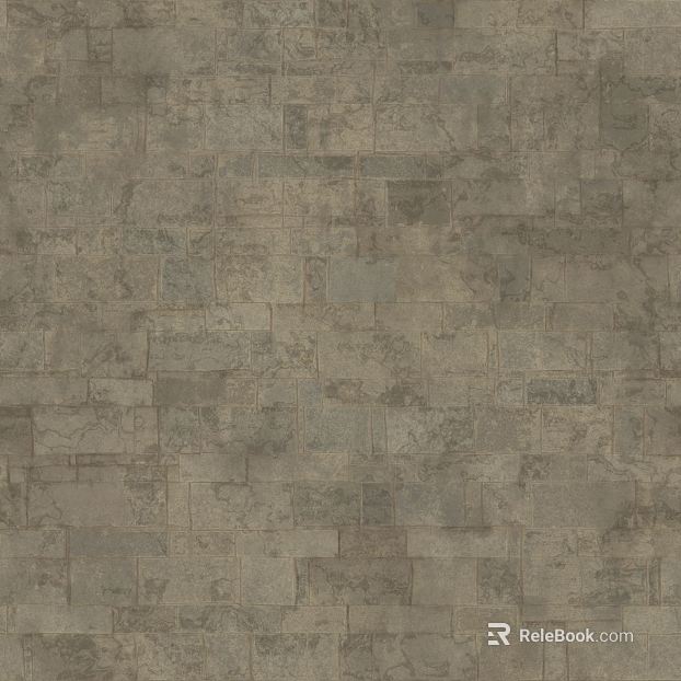 Gray-brown cultural stone exterior wall tiles texture