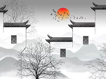 landscape painting texture (ID:ffacg09124)
