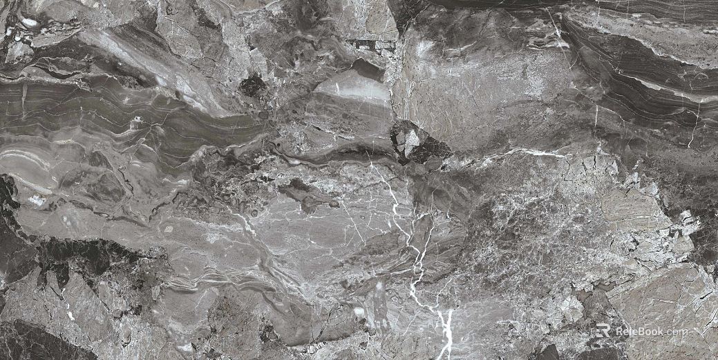 Water grain marble dream gray stone texture