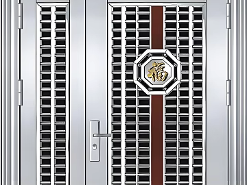 Metal Door Iron Door Stainless Steel Door Entry Door texture (ID:ffajh992747)