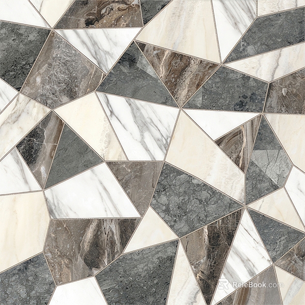 gray dark gray marble mosaic texture