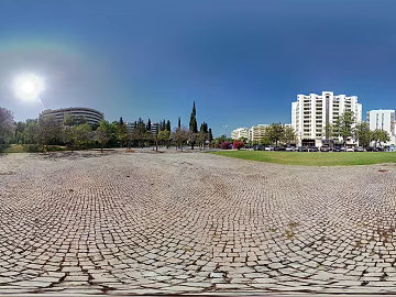 Park Building Daytime HDR texture (ID:ffach321865)