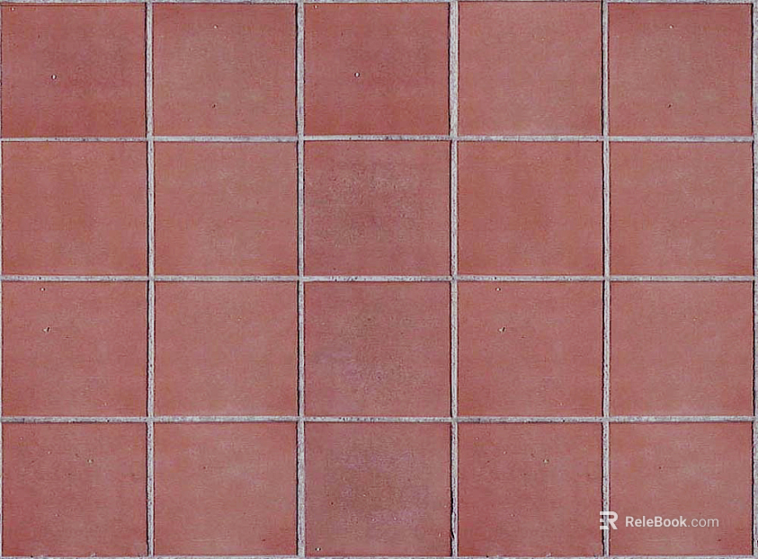 Lattice brick earth red tile seamless texture