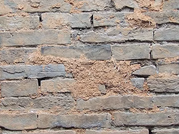 Green gray old brick wall ancient building wall texture (ID:ffaeh980989)