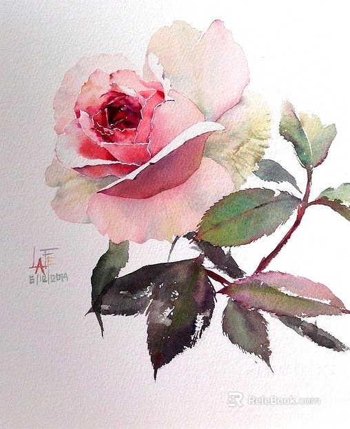 Flower Painting Hanging Painting Decorative Painting Plant Painting texture