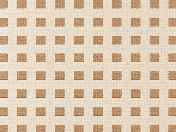 Light brown square-patterned textured rug (ID:ffaeh537024)