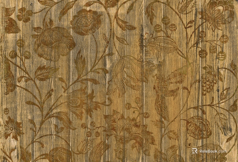 Wooden panel texture