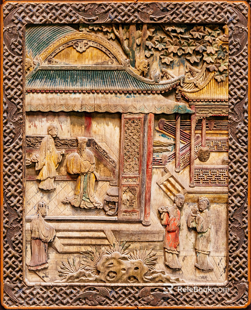 wood carving texture