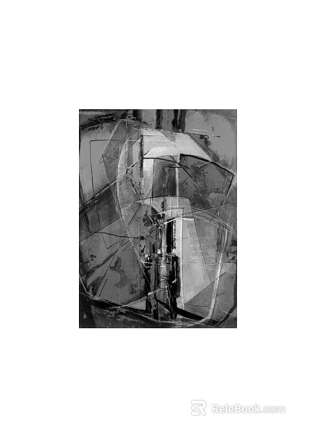 black and white painting texture