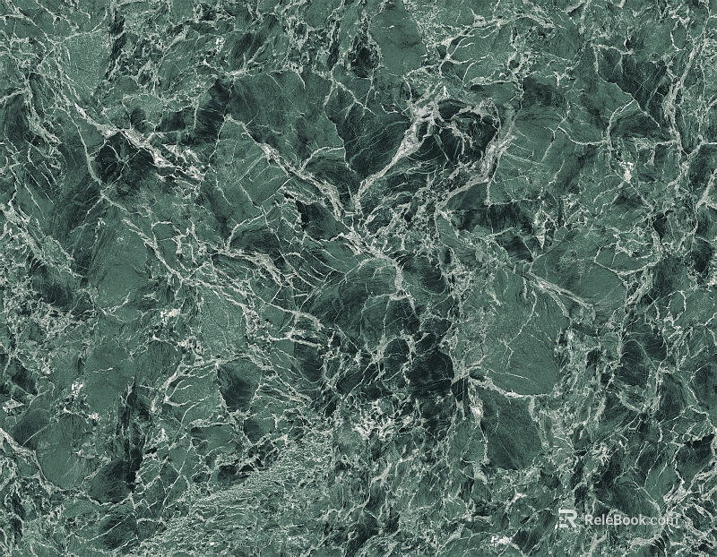 Dark green mesh marble wall surface texture