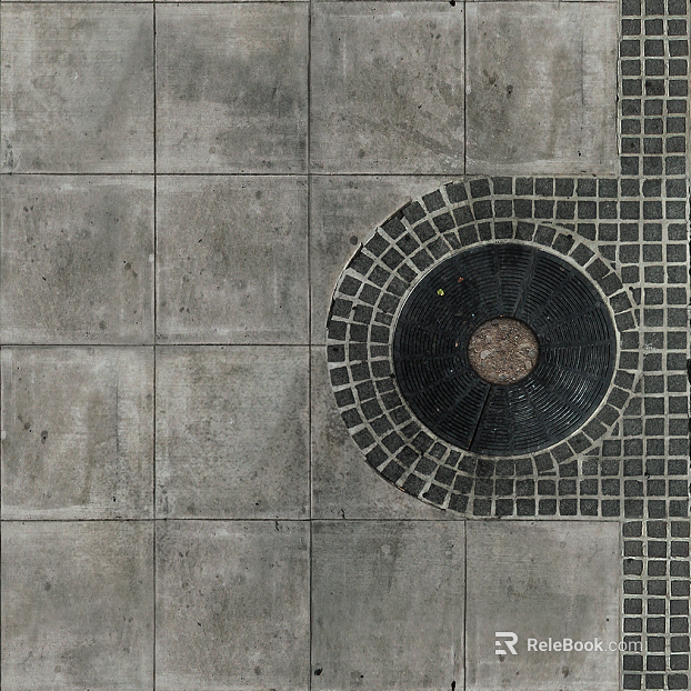 manhole cover texture