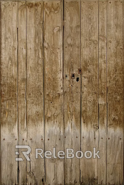 Wooden panel texture